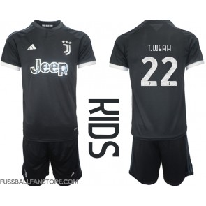 Juventus Timothy Weah #22 Replik 3rd trikot Kinder 2023-24 Kurzarm (+ Kurze Hosen)